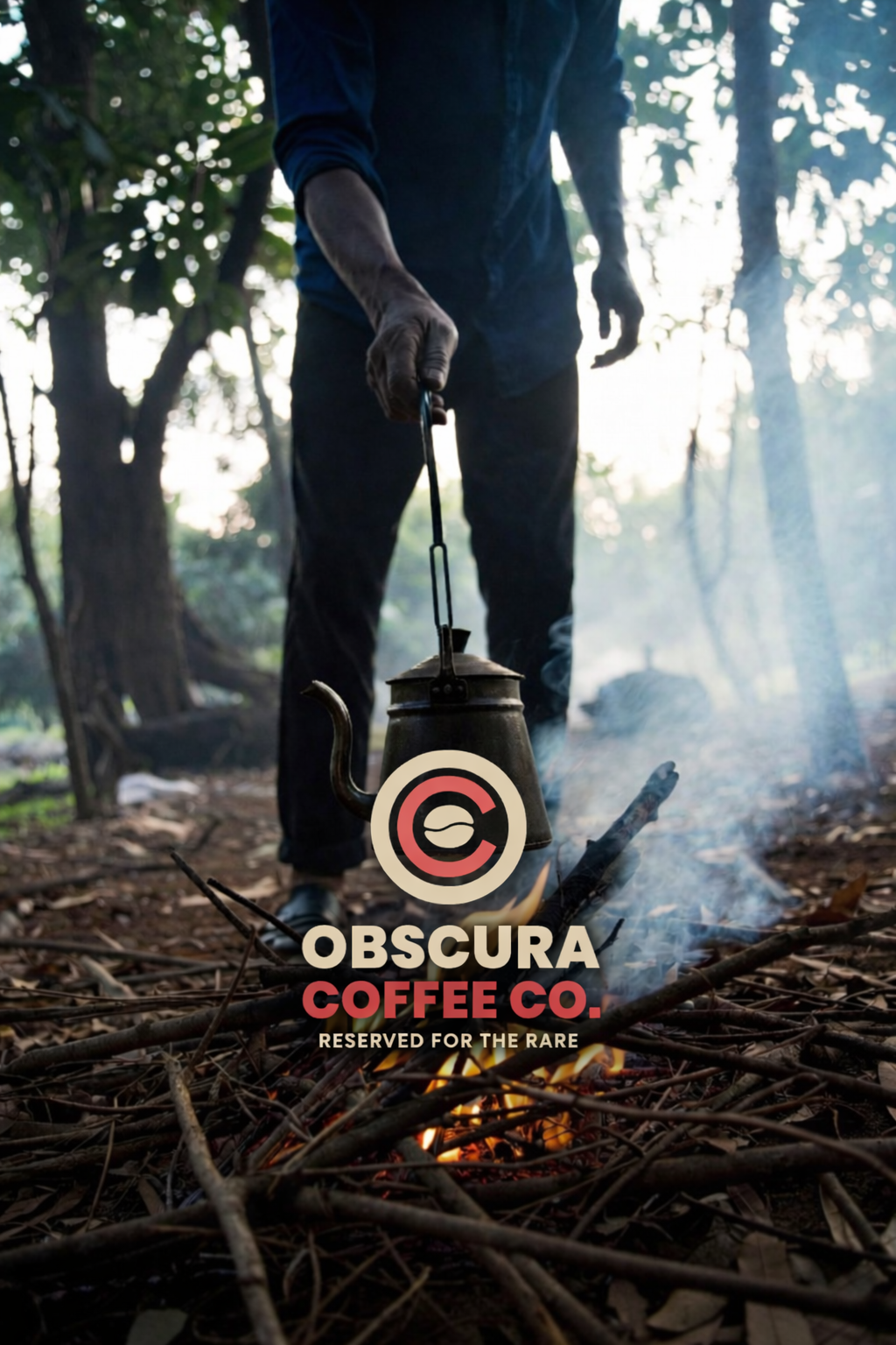 Obscura Coffee brewing outdoors